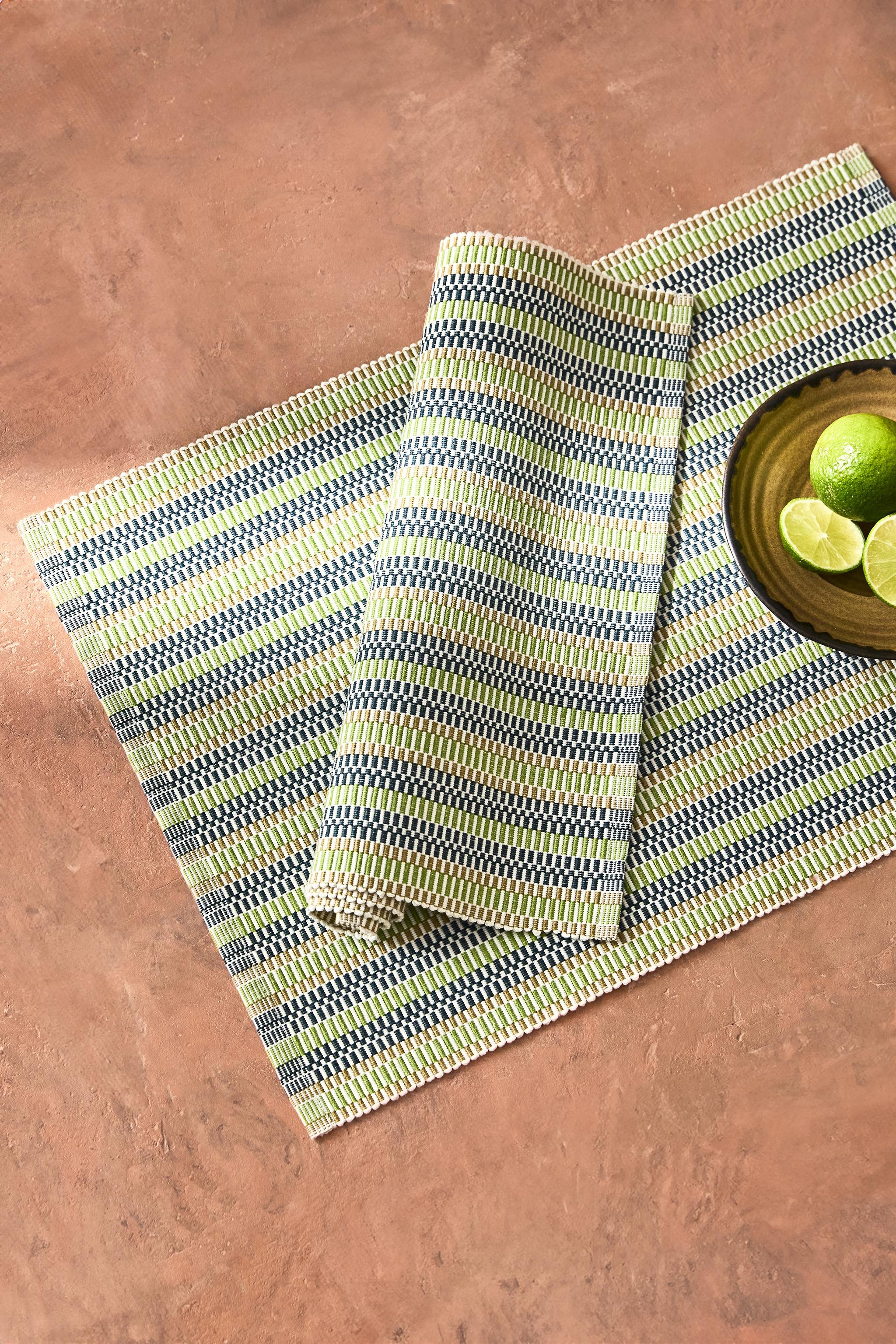 STRIPED COTTON PLACEMAT (SET OF 2)
